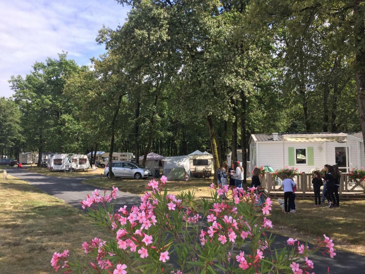 Отель Camping Les Petites Minaudieres Saint-Sauveur  Экстерьер фото